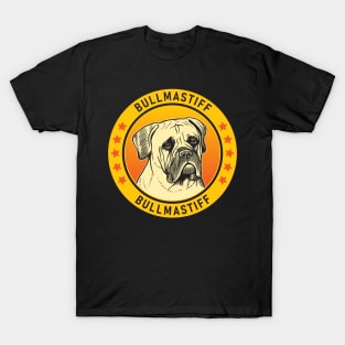 Bullmastiff Dog Portrait T-Shirt